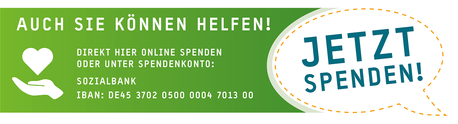 Jetzt hier Spenden!